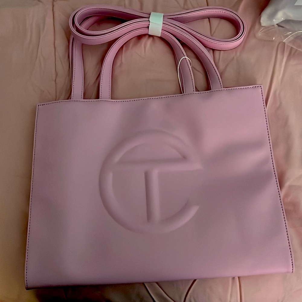 Telfar Medium Bubble-Gum tote